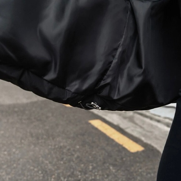 Black Puffer Jacket - Picture 3 of 11